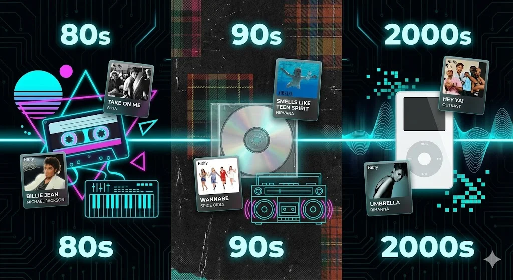 Die Besten Songs Pro Jahrzehnt: Von Den 80ern Bis Heute